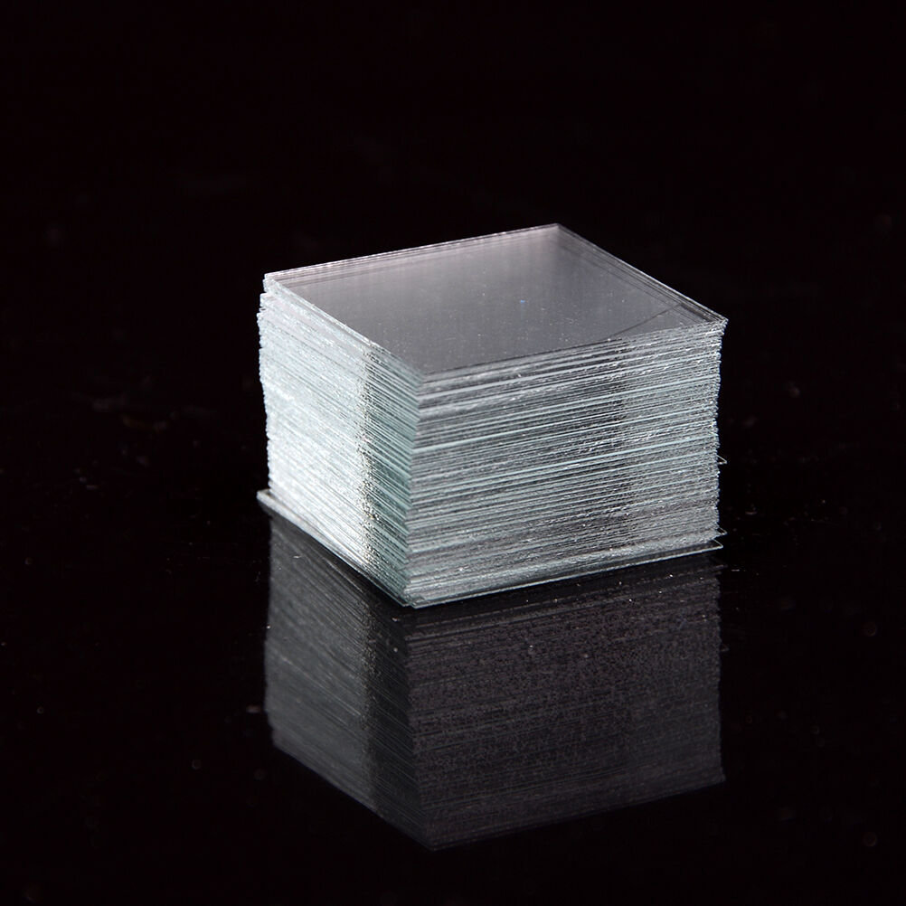 100 pcs Glass Micro Cover Slips 22x22mm - Microscope Slide Covers SEDD