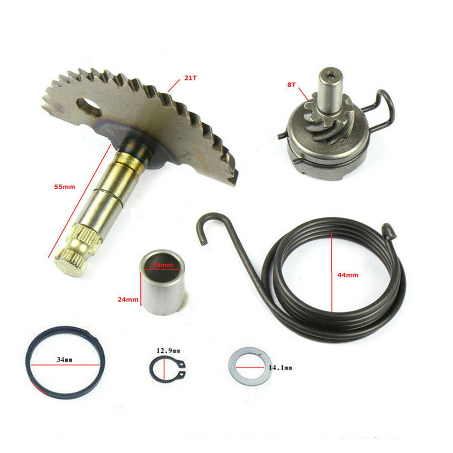 Moped Kick Start Gear Assembly For GY6 49-100CC 139QMB P139QMB 4 Stroke Engine