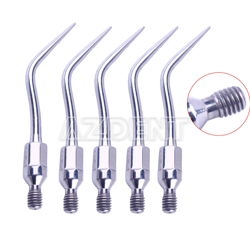 10PCS Dental Ultrasonic Scaler Cavity Scaling Insert Tip GK4 For Fit Handpiece