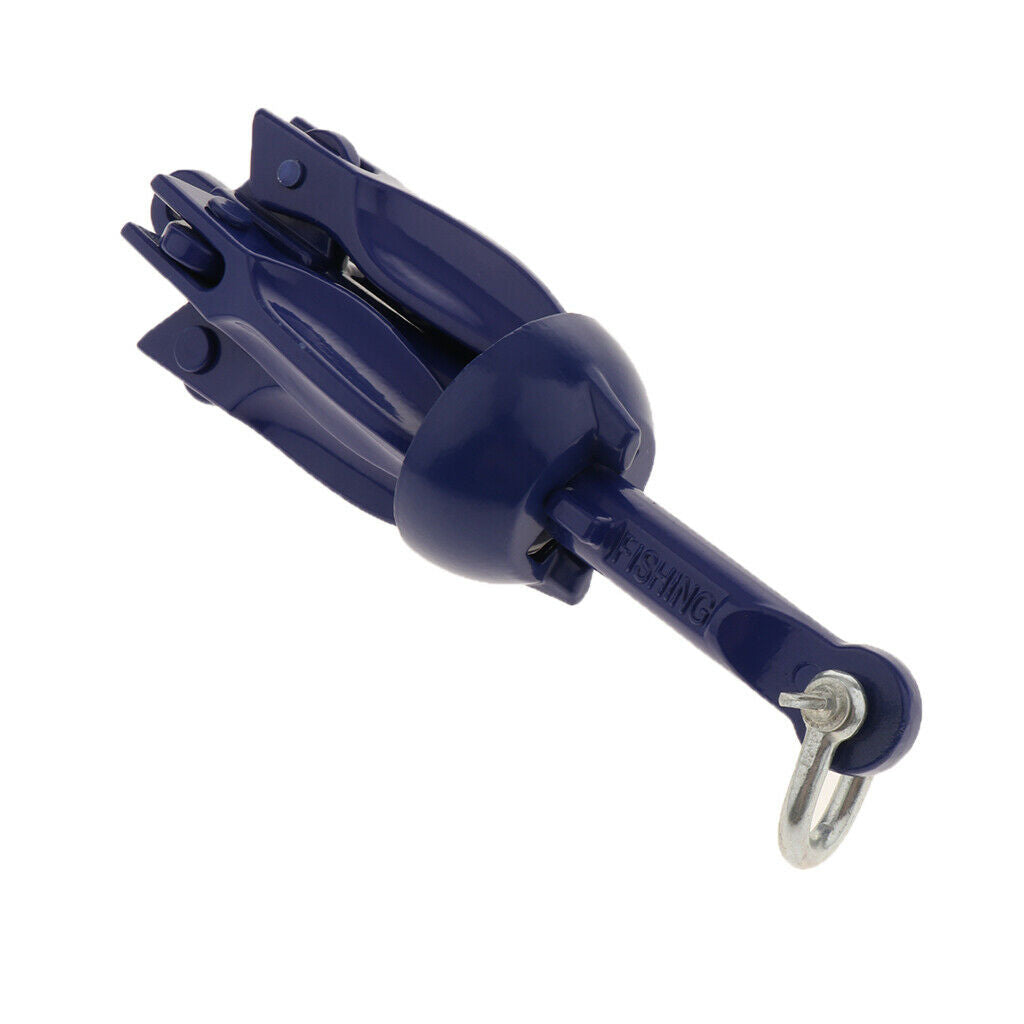 2PCs Folding Grapnel Anchor, Folding Grapnel Anchor 0.7KG 1.5lb Kayak Anchor
