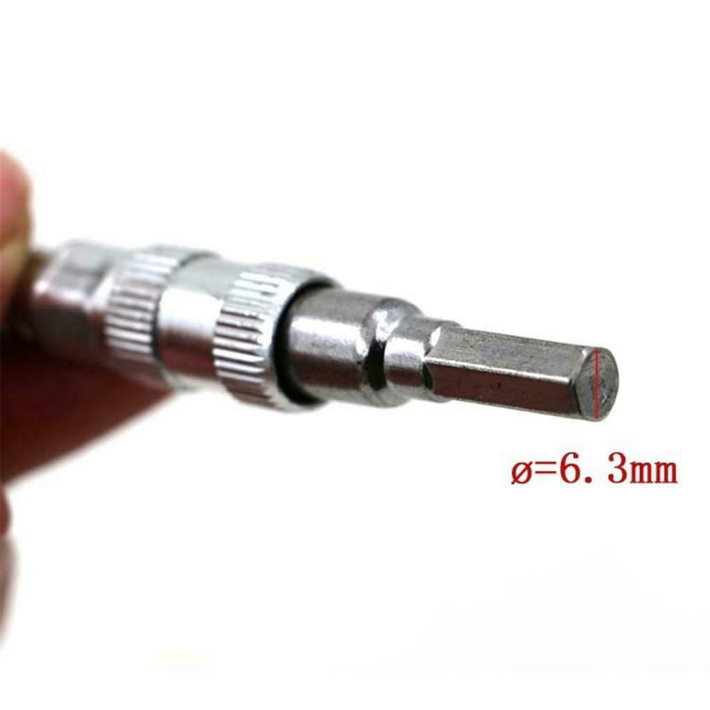 300mm 1/4 Inch Hex Flexible Hose Screwdriver Extension Bit Holder Adapter