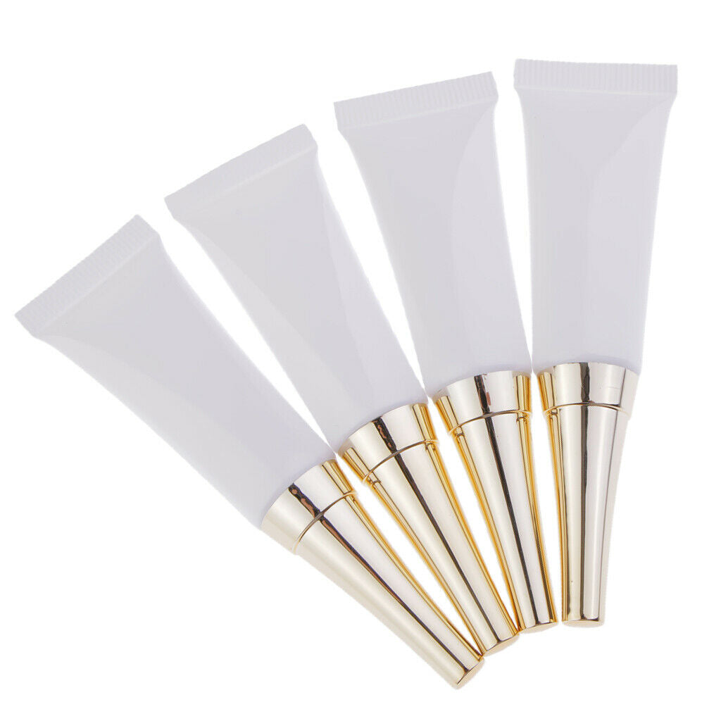 8pcs 10ml Empty  Eye Gel Sunscreen Tubes Cosmetic Containers Bottles