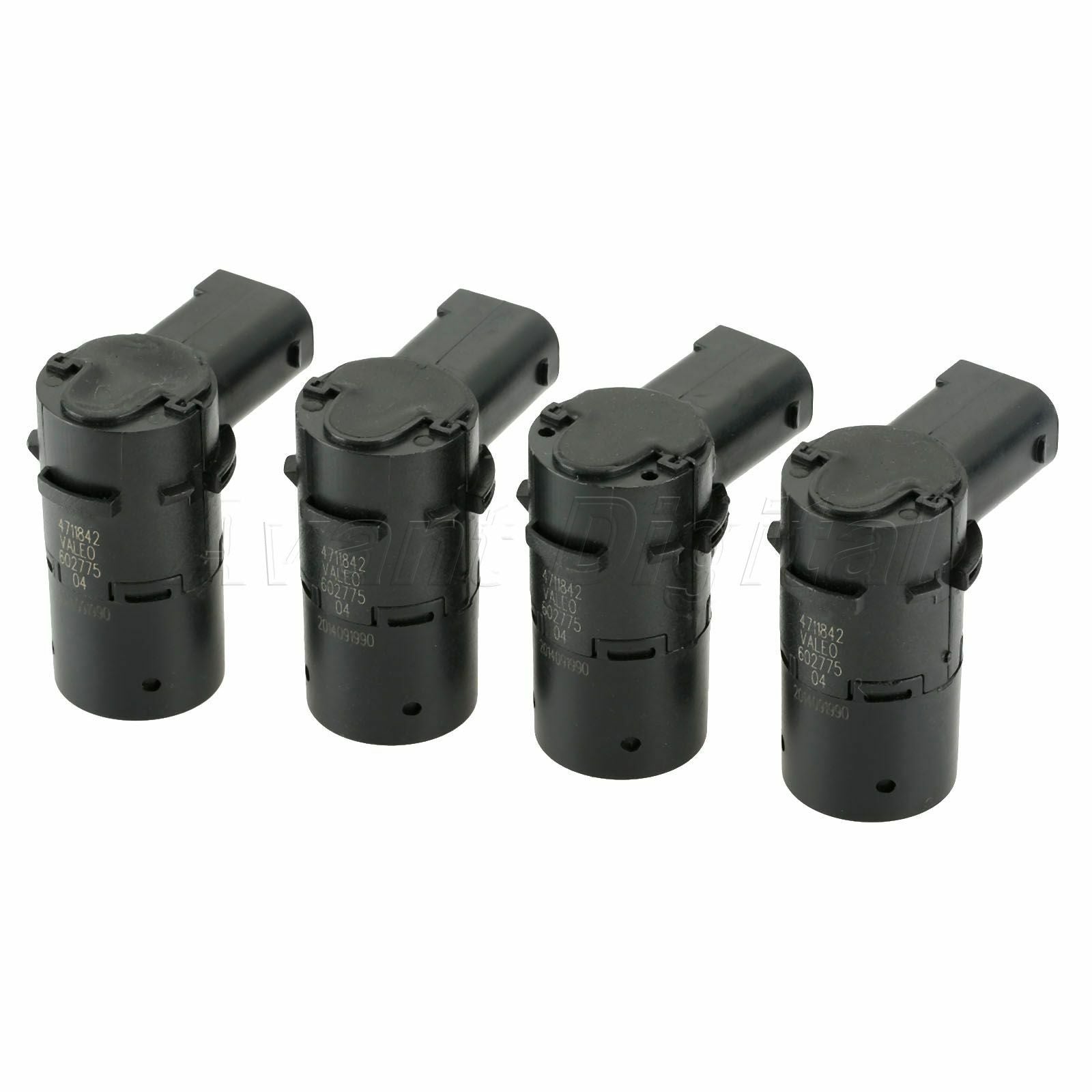4Pcs Black Rear Parking Sensor PDC Fits For Saab 9-5  4711842 5266523