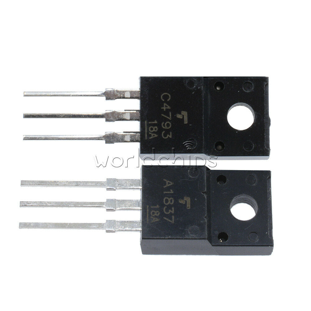 2pairs/4PCS 2SA1837 2SC4793 Transistor IC