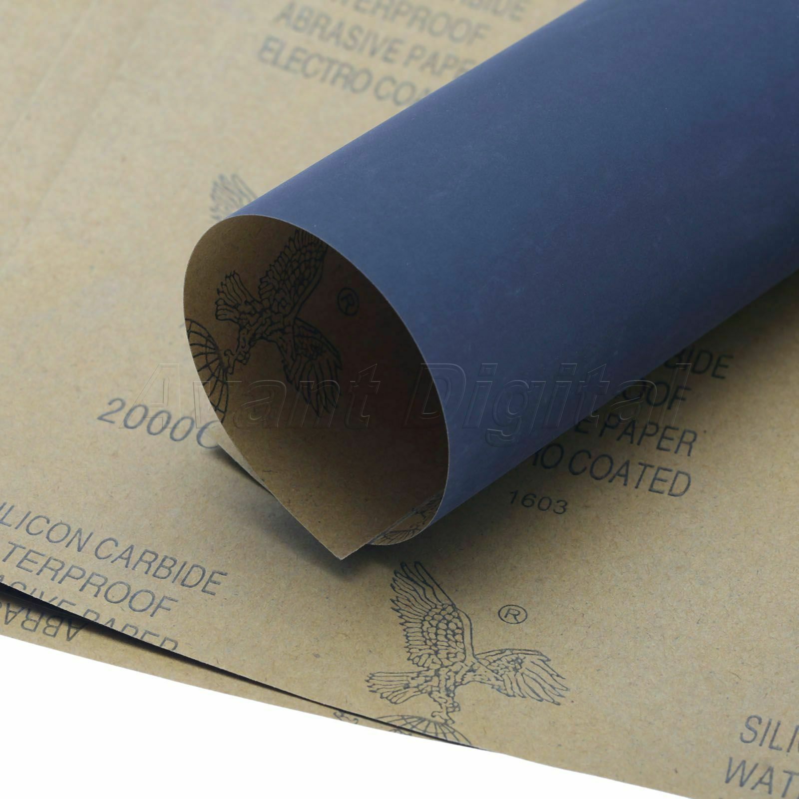 3pcs P2000 Grit Wet Dry Abrasive Paper Waterproof Polishing Sandpaper Sheets