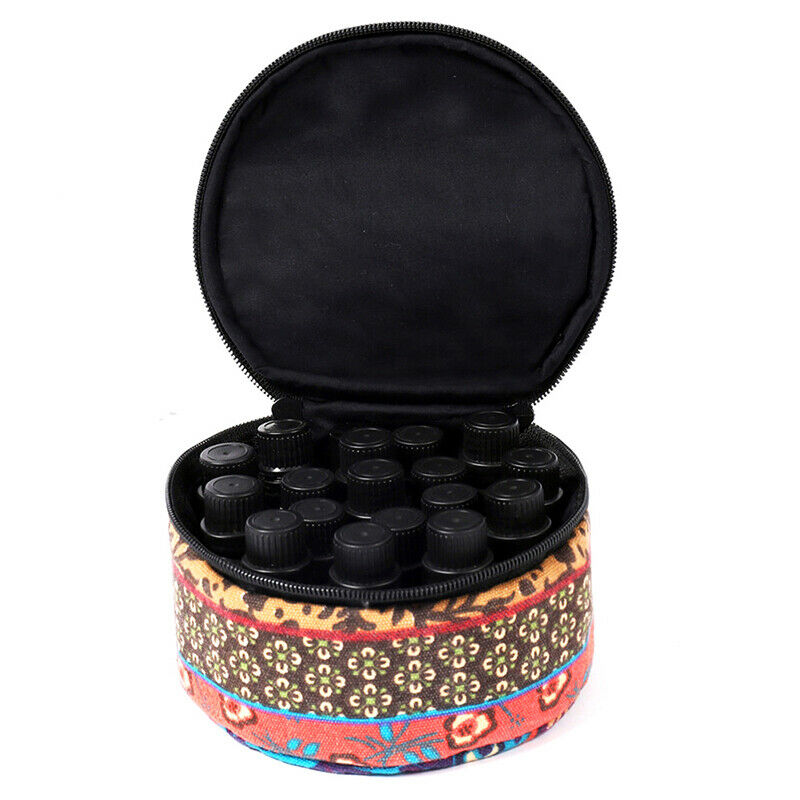 9Bottle Essential Oil Case 15ml 10ml 5ml Holder Storage Aromatherapy Hand BaBDA