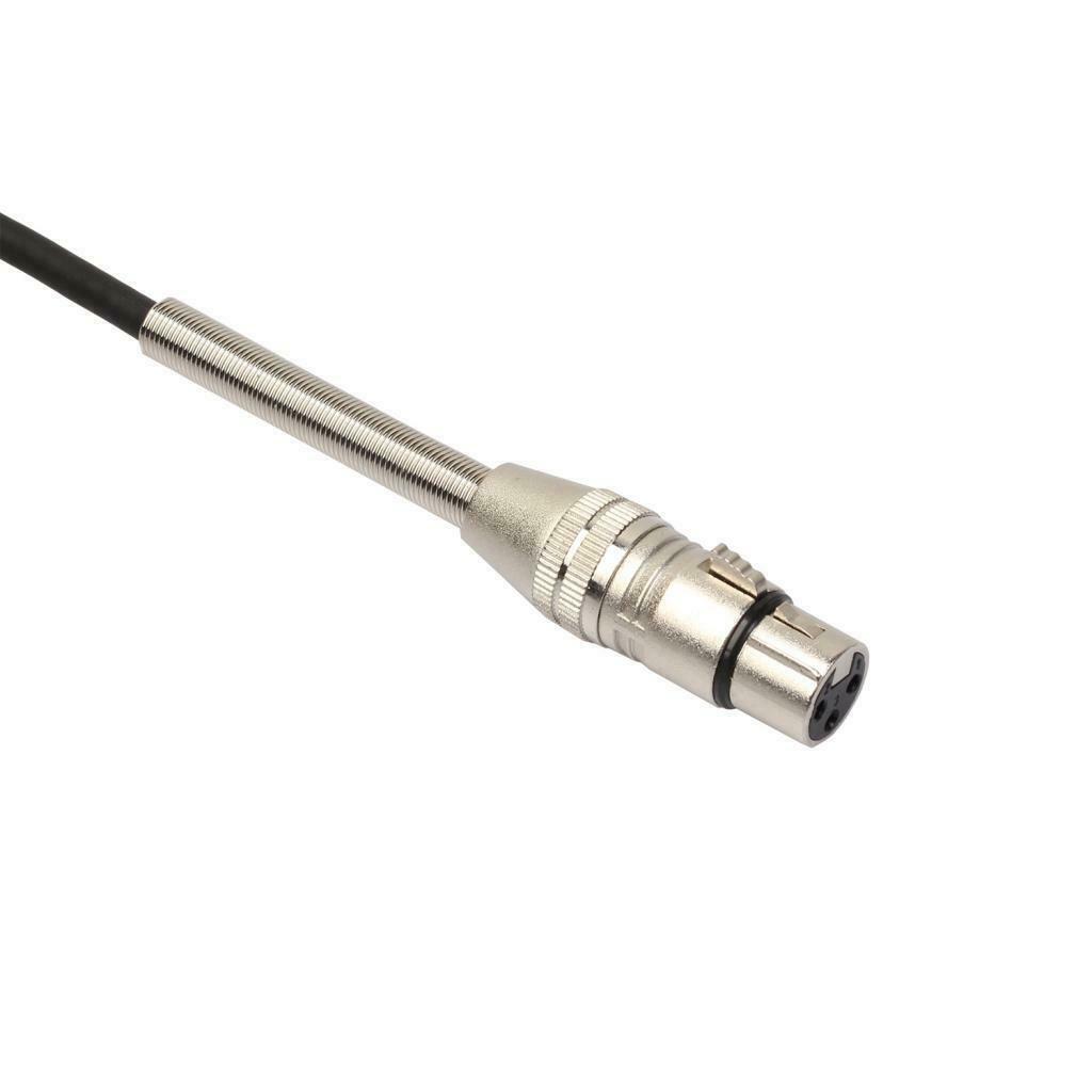 6.35mm Stereo   to 3 Pin XLR Female Adapter Cable  Audio Microphone