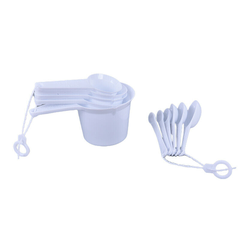 11PCS Measuring Cups And Measuring Spoon Scoop Handle Kitchen Measuring T.l8