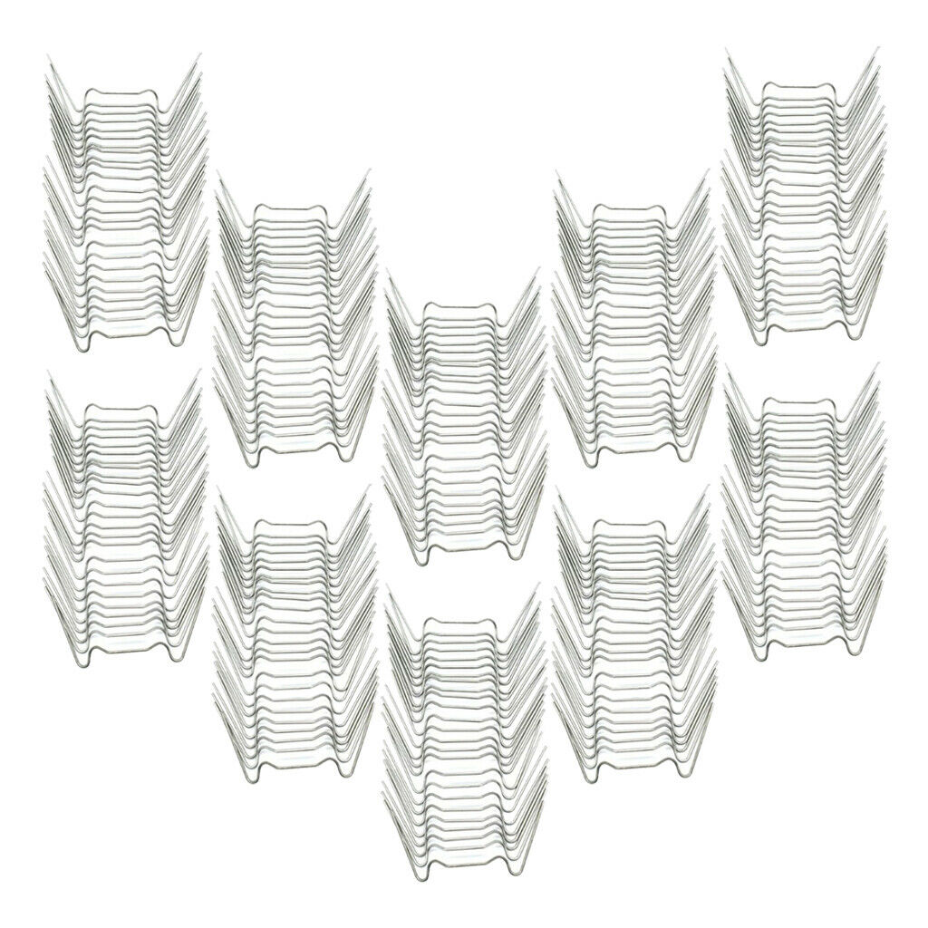 250pc W Wire Glazing Clips Stainless Use Fttings Replacement Garden Fittings