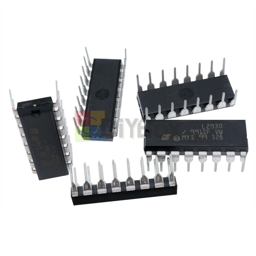 10Pcs 16Pins L293D L293 Push-Pull Four-Channel Motor Driver IC