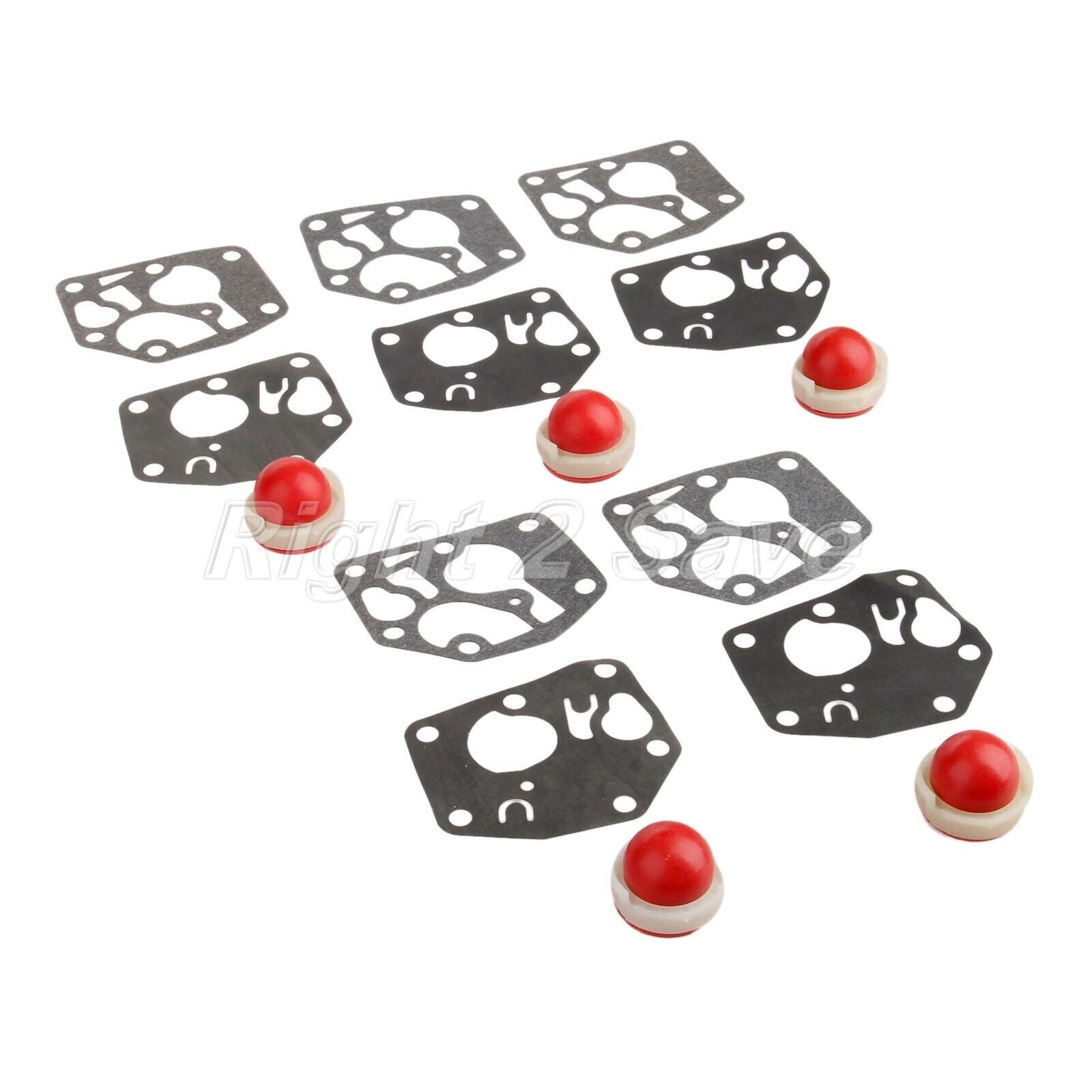 5 x Primer Bulb Diaphragm Gasket  Kit for Briggs Stratton 494408 694394 795083