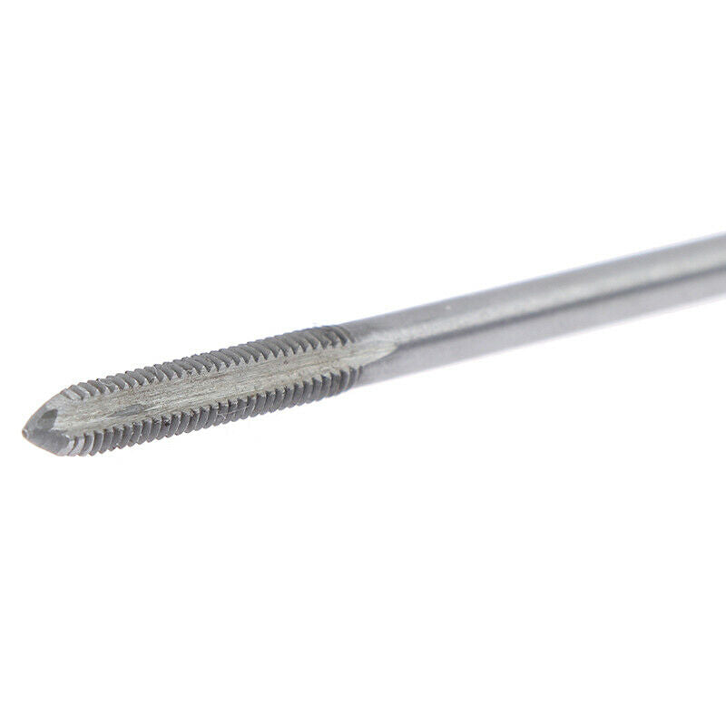 2pcs Straight Fluted Screw Thread Metric Plug Hand Tap Drill Hand M3*0.5.l8