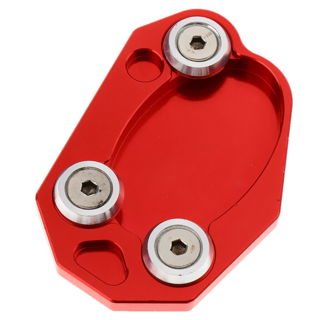 Motorcycle Kick-stand Foot Side Support for Kawasaki Z800 Z1000SX ER6 Red