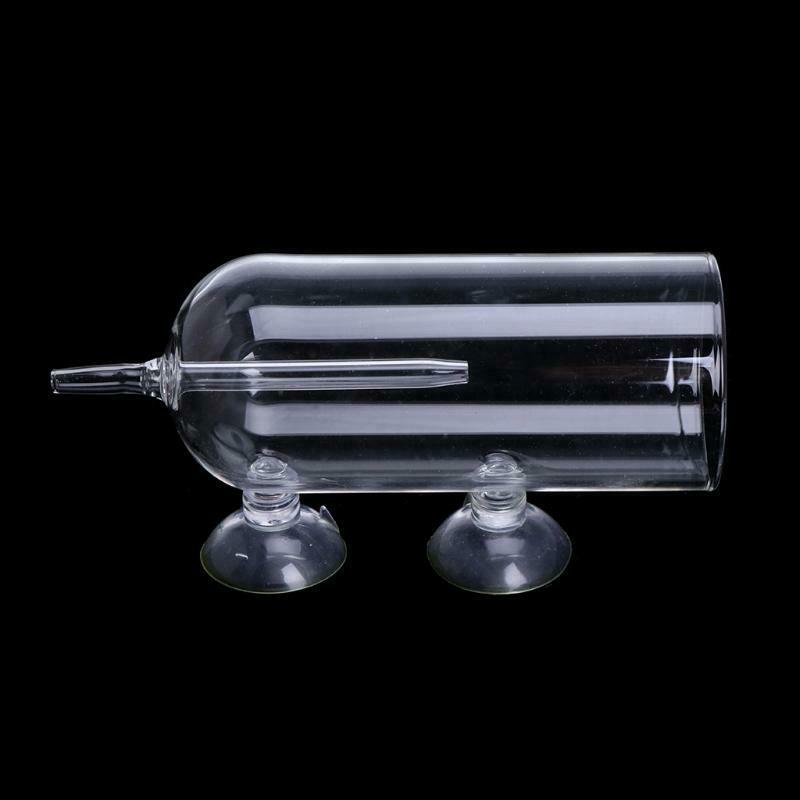 Aquarium Glass CO2 Diffuser Bubble Air Stone Purge Oxygen Aeration