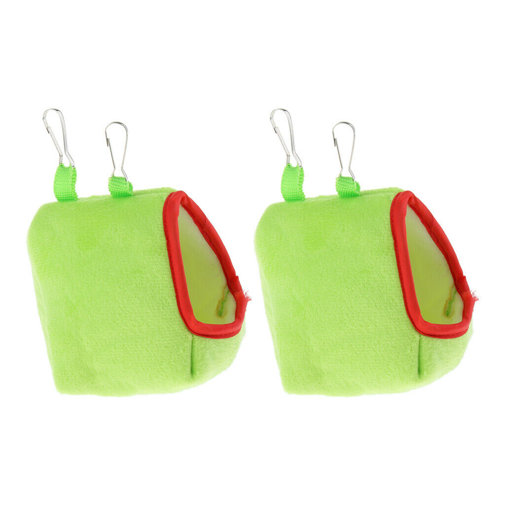 2PCS Pet Hamster, Gerbil, Guinea Pig, etc Cage Swing Comfy Nest Hammock