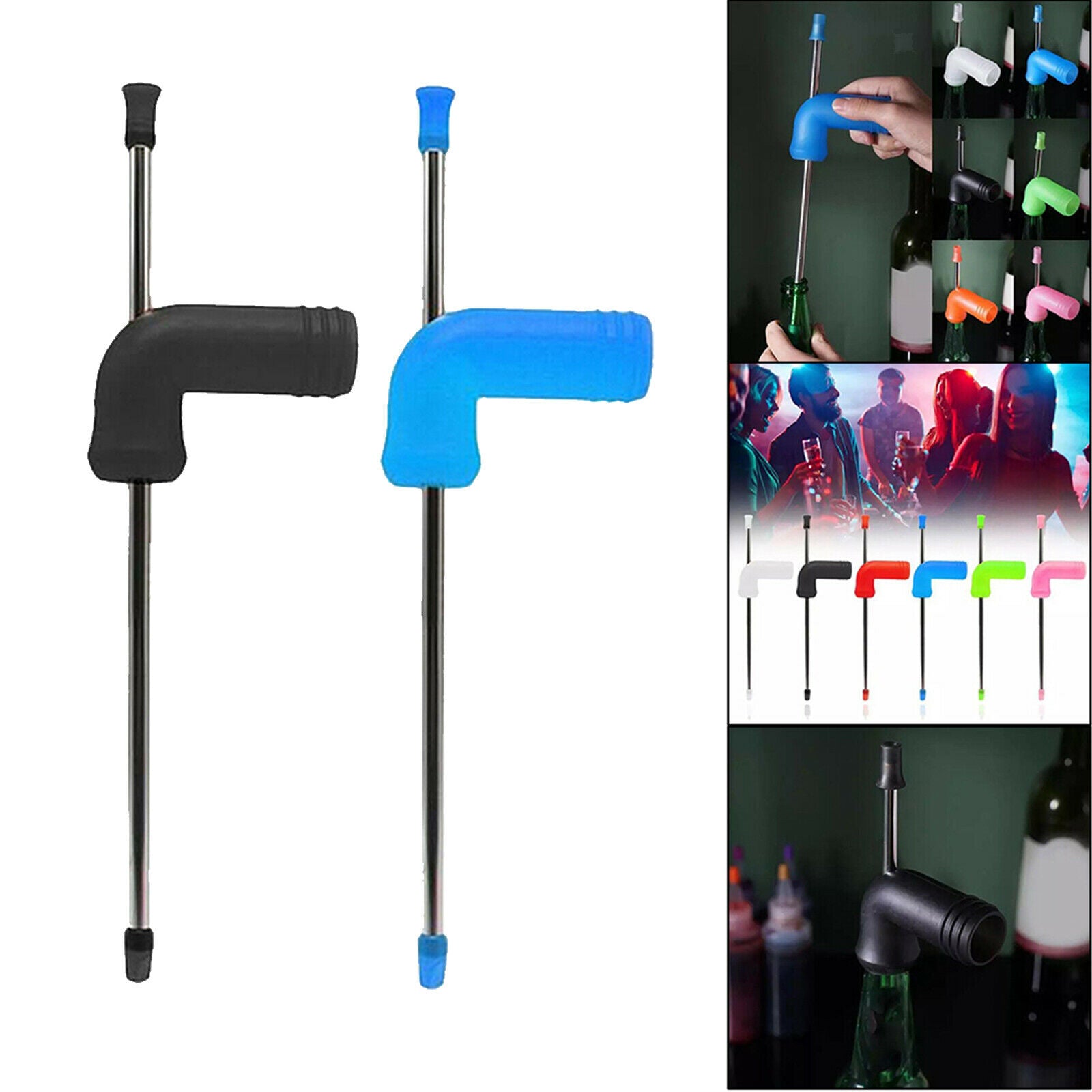 Beer Snorkel Dispensers Funnel House Bar Club Entertainment Beverage Drink