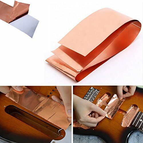 25mm*20 Meters Double Conductive Copper Foil Tape Shielding Tapes for Luthier