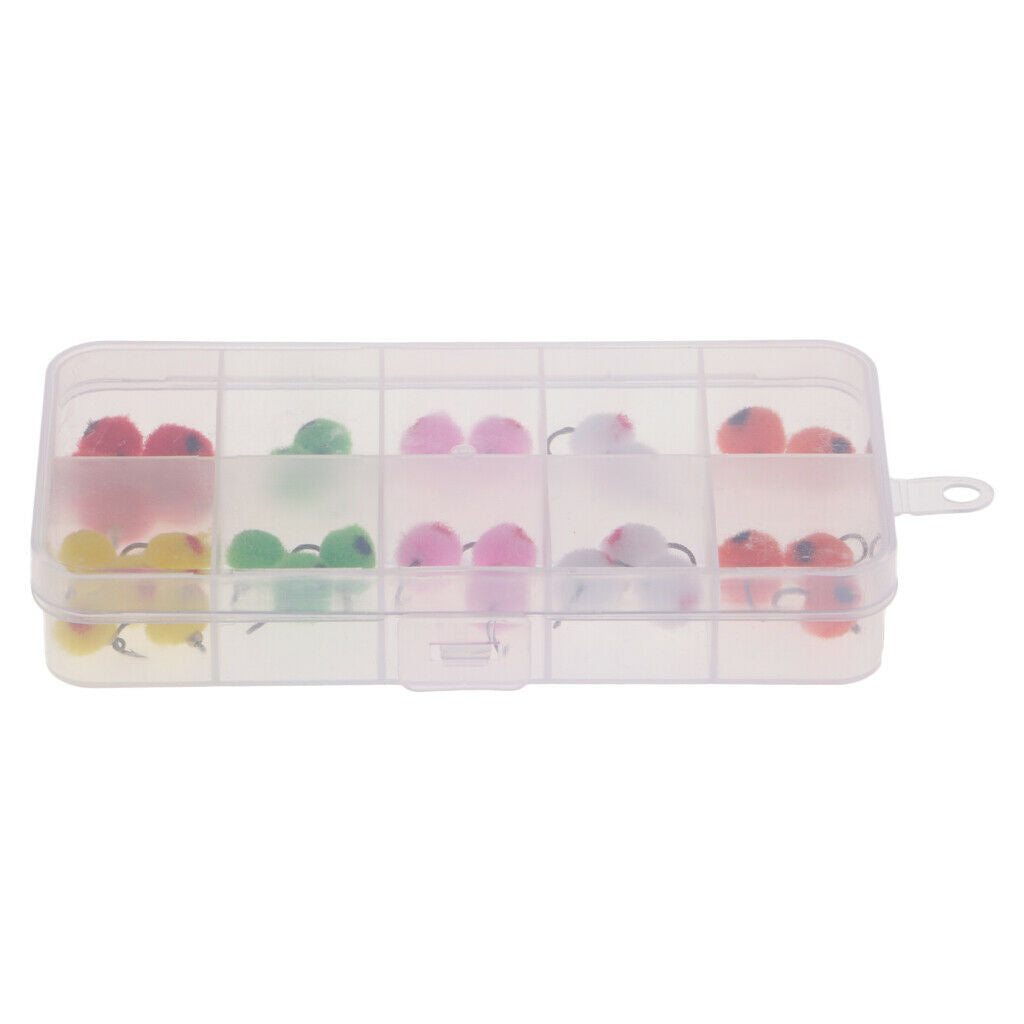 36pcs / Box Fly Fishing Lures Baits Fish Kit Fishing Accessories