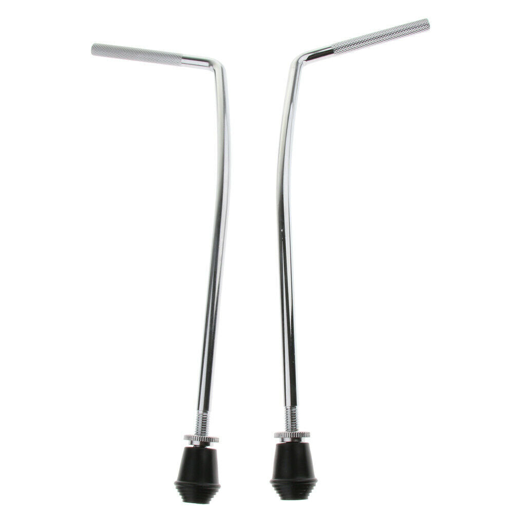 2pcs Metal Floor Bass Drum Legs Arm for Drum Musical Replacement Parts