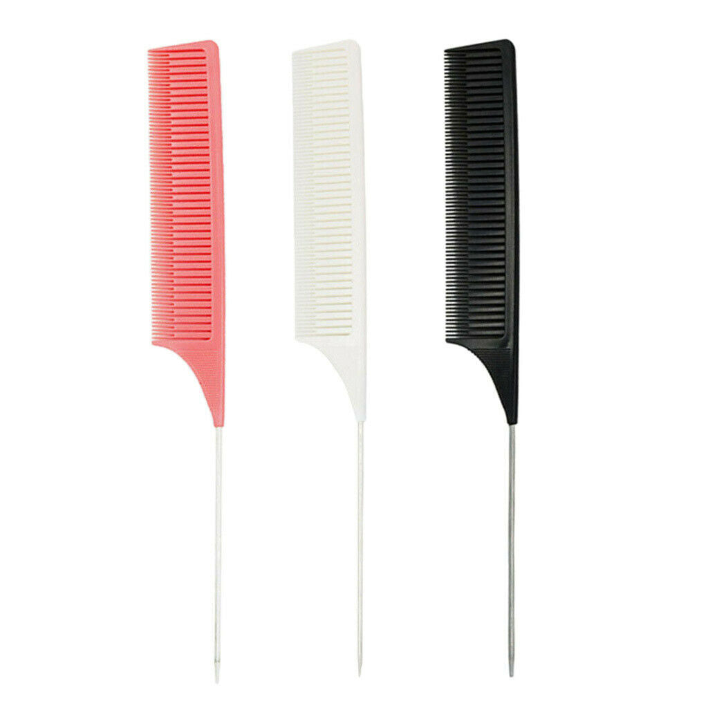 Professional ABS Weaving Highlighting Foiling Hair Combs Salon Hair Coloring