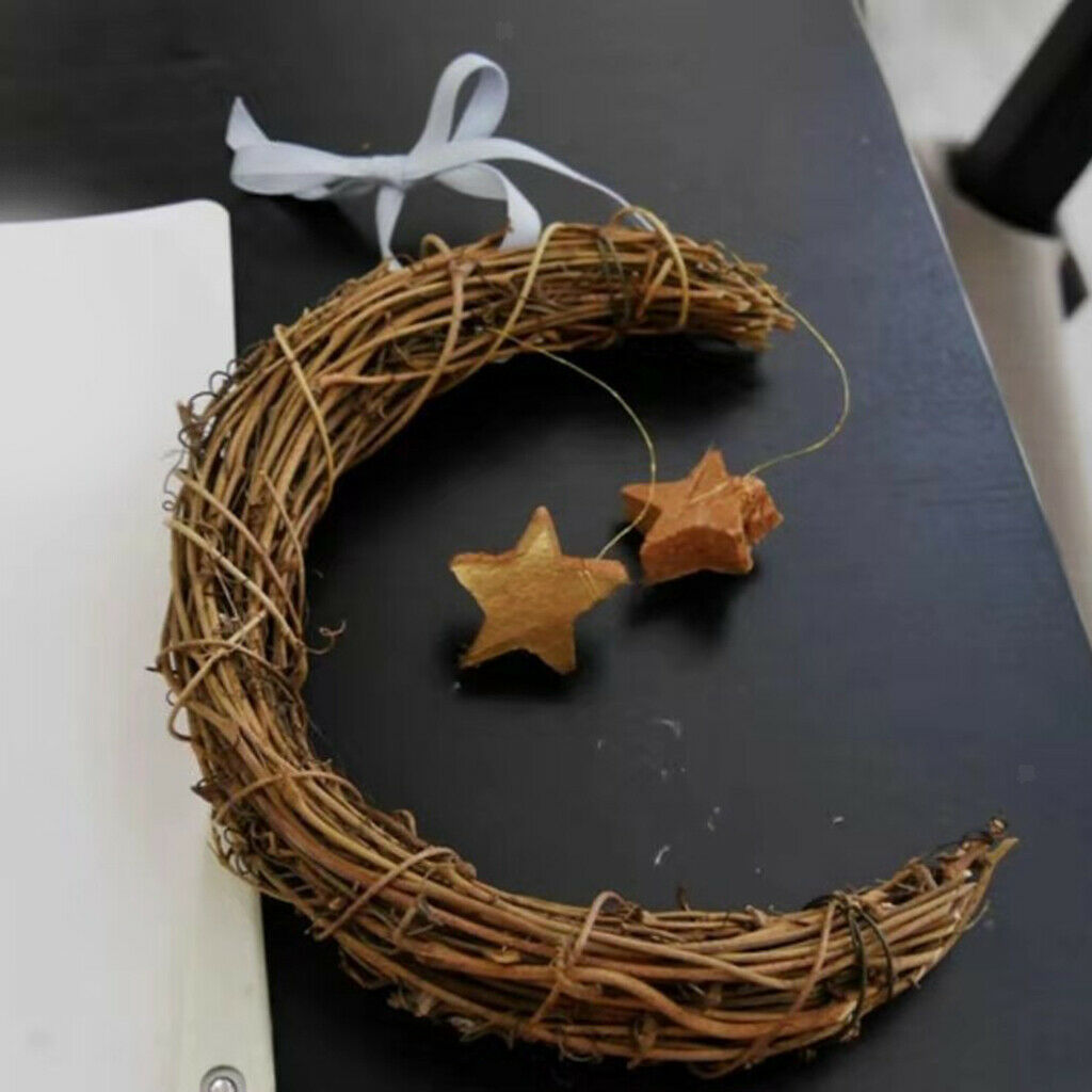 25x30cm Wreath DIY Rattan Dried Garland Making Frame Holiday Party Wreaths