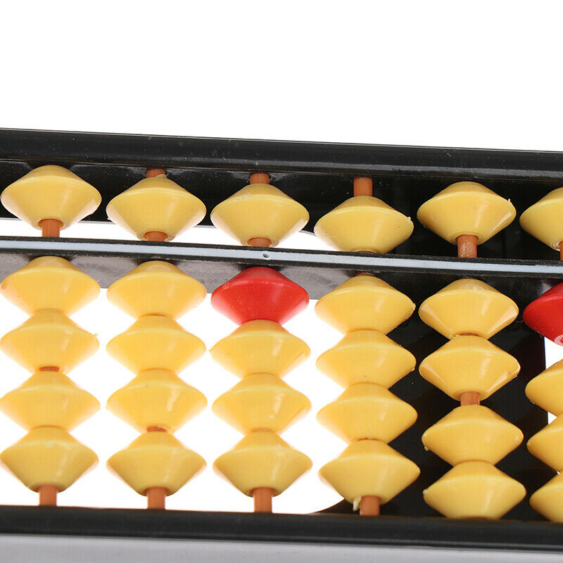 Abacus Soroban Beads Column Kid School Learning Aids Tool Math Educational T Kt