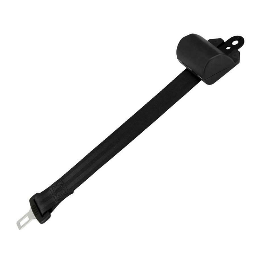 Universal Car 2 Point Flat Seat Belt 2 Set Safety Kit For Truck Bus School Bus