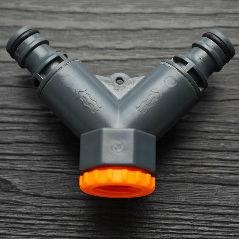 Quick Connector Y Shape Water Tap Splitter Irrigation Agriculture ConnectorA KX