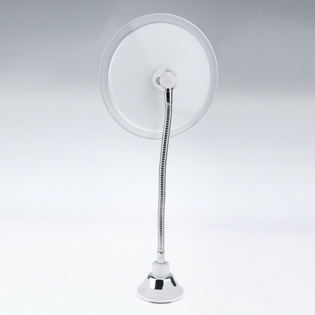 2x Shower Cosmetic Shaving Suction Makeup Mirror 10x Magnification 360Swivel