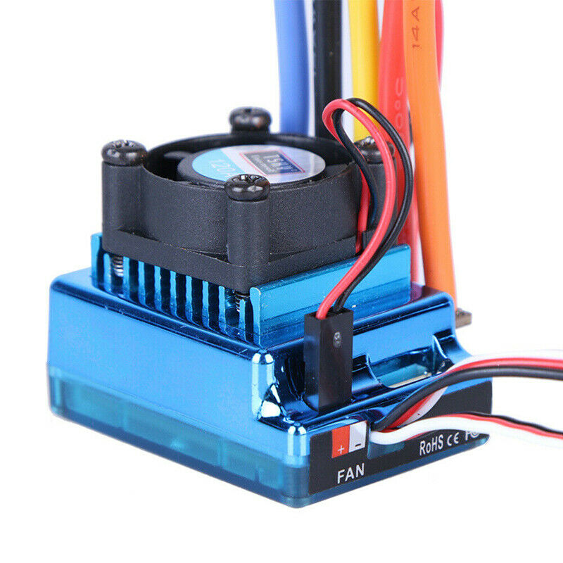 For 1/10 1/8 RC Car Boat Vehicle 120A ESC Brushless Electric Speed Controller