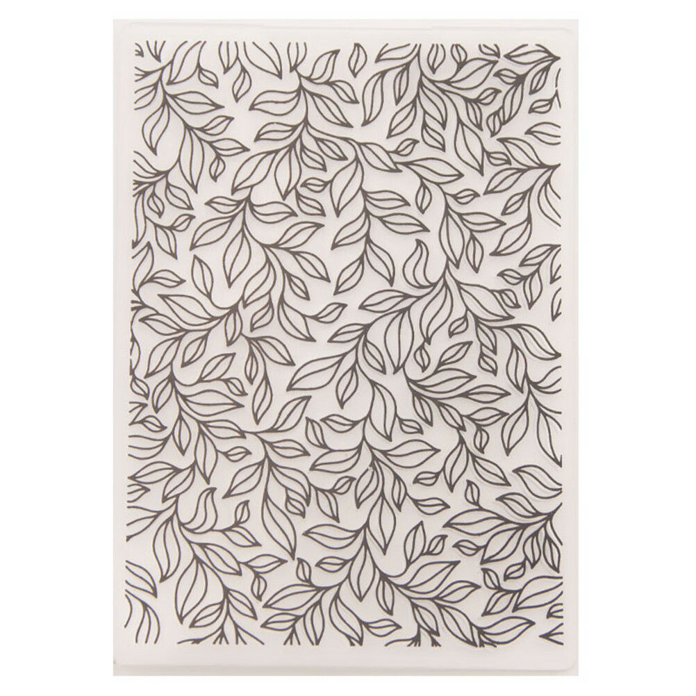 leaf Embossing folders Plastic Embossing Folder For Scrapbooking DIY card .l8