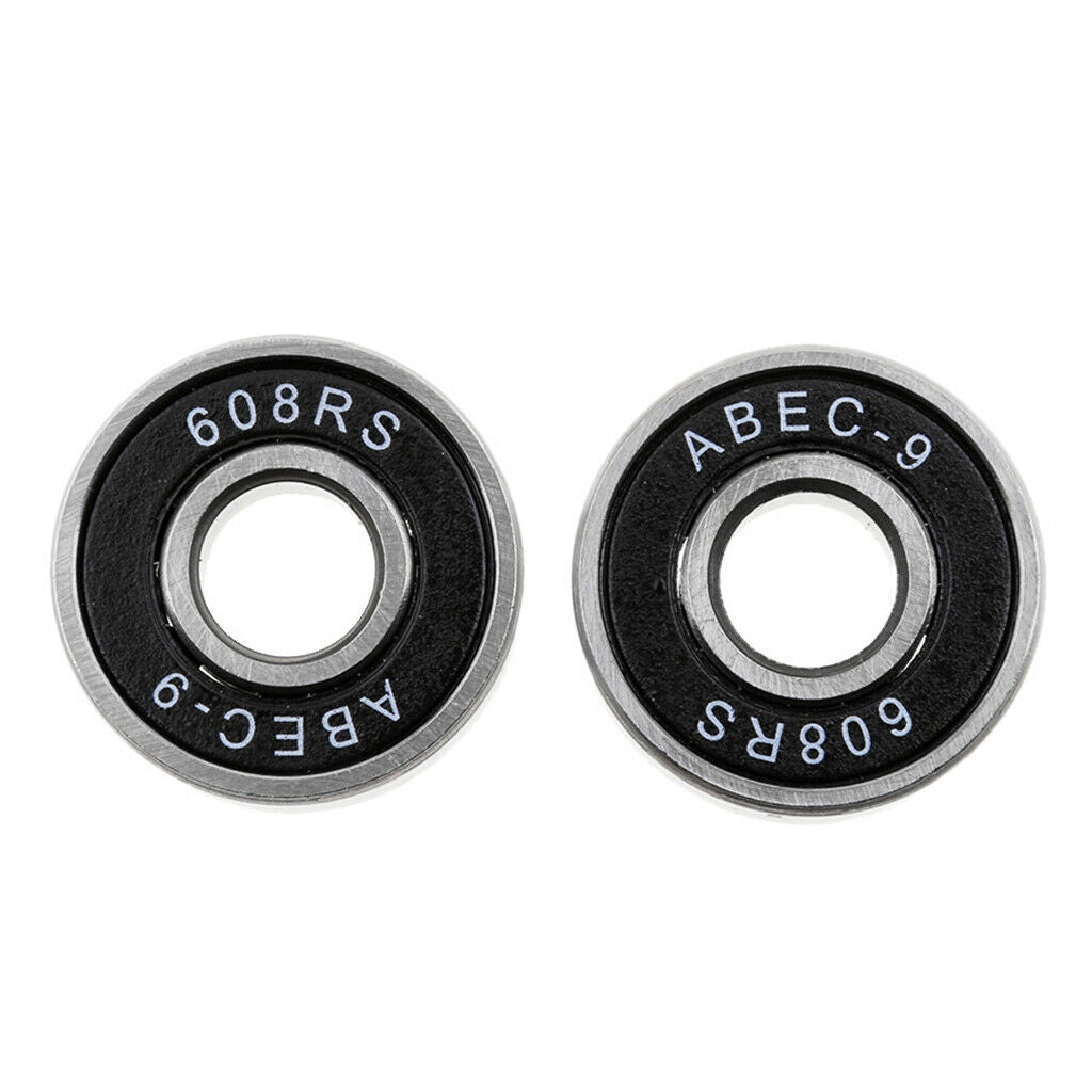 40 Pieces Frictionless Abec 9 Skateboard Bearing for Longboard Hockey Roller