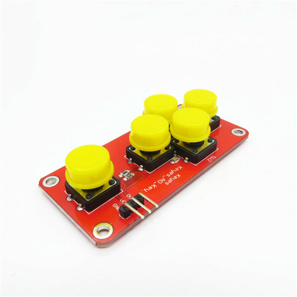 ADKeyboard Simulate 5Key Module Analog Button for arduino Sensor Expansion Board