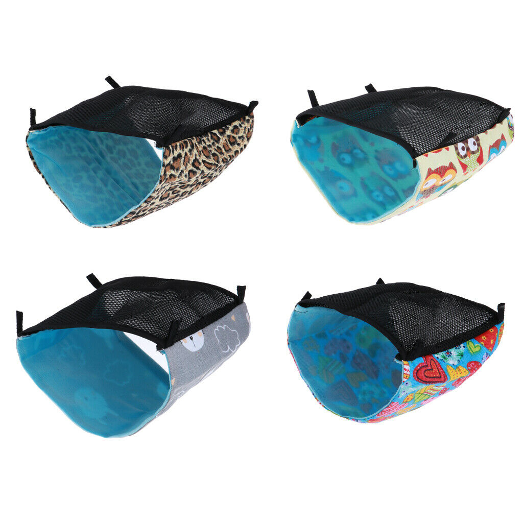 Hamster Hammock Small Animal Play Sleep Hamster Bed Nest Owl Print