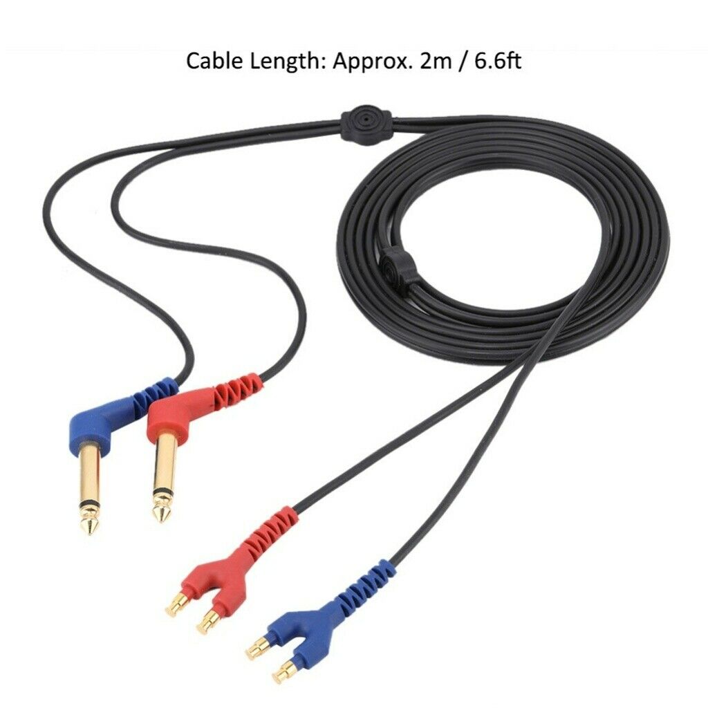 2m Headset Cable Wire for Headphone Air Conduction Audiometer Hearing Tester