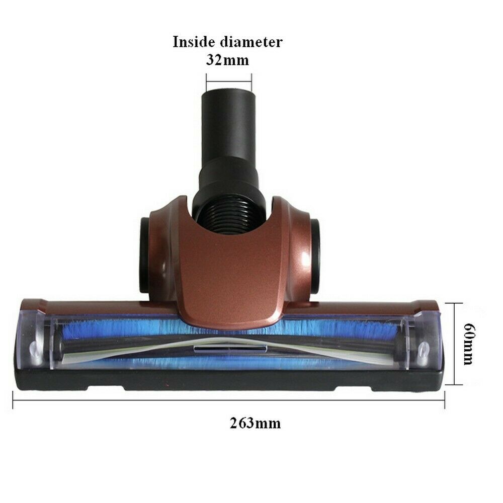 1x Universal Vacuum Cleaner 32mm Carpet Floor Tool Brush Attachment Head Replace
