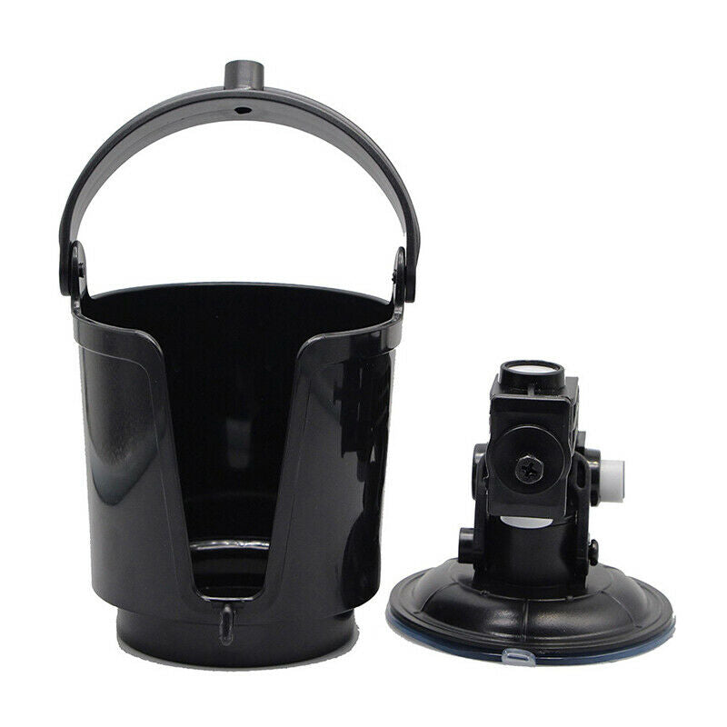 1 Pcs Black ABS Plastic Car Glass Cup Holder Foldable Can Holder Bottle HolderHN