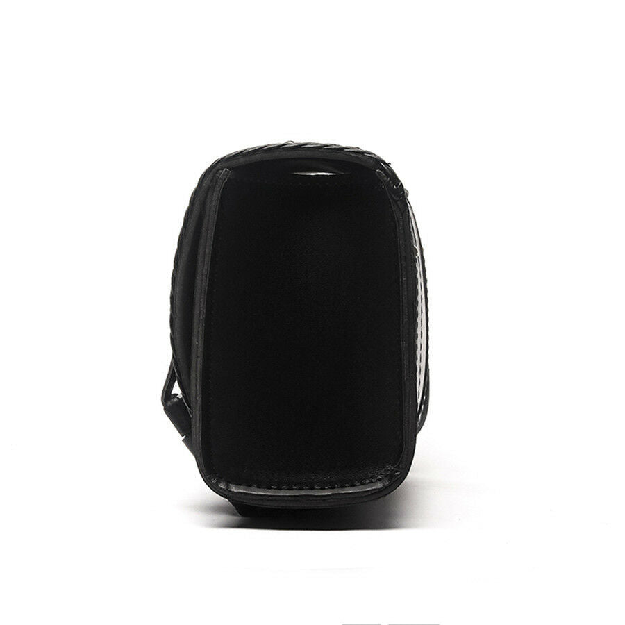 Universal PU Leather Saddle Bags Motorcycle Saddlebag Side Storage Tool Bag