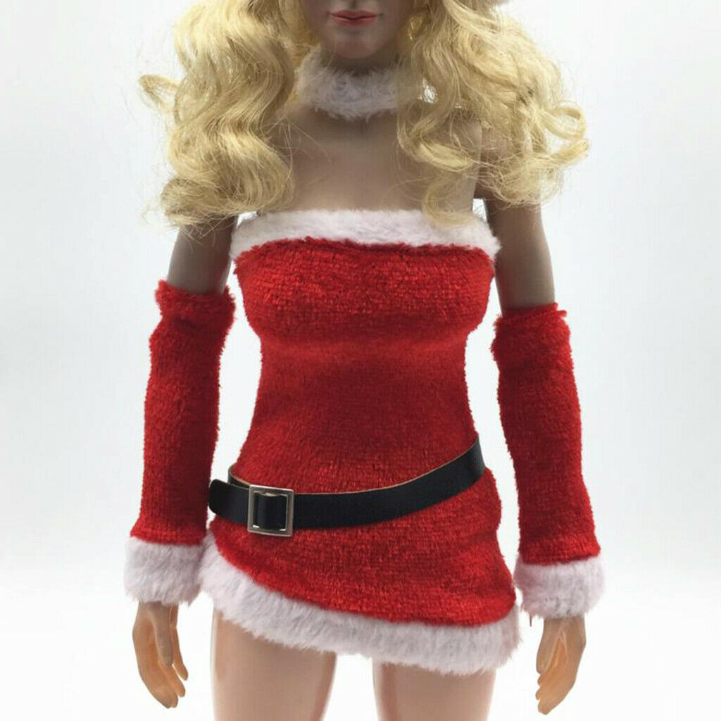 Set Of 1/6 Scale Christmas Clothes Clothes For Women For Figures Of