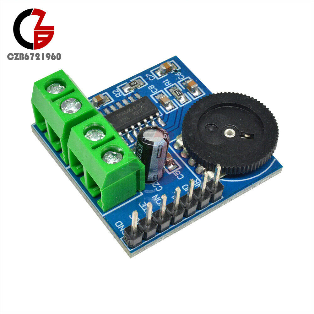 Mini PAM8403 two-channel Double Track Power Amplifier Volume Adjustment Module