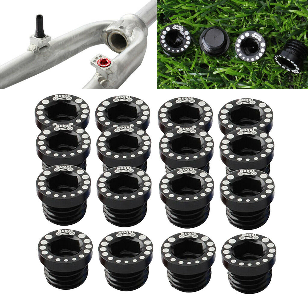 16 Pieces Bicycle V Brake Screw Bolt Dust-proof Sand-proof Replacement