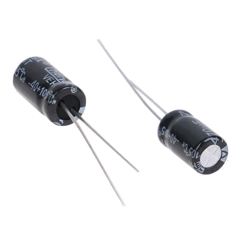 500Pcs 0.1-1000UF 24Values Aluminum Electrolytic Capacitors 16-50V CapacitoY1