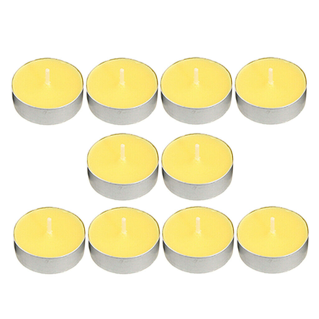 20x Tealight Candles Wax Scented for Romantic Proposal Dinners Parties