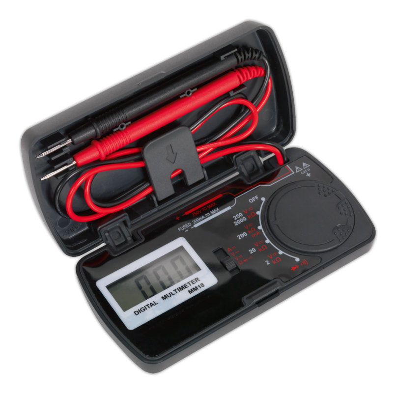 Mini Digital High-Precision Card Type Maintenance Electrician Universal Meter