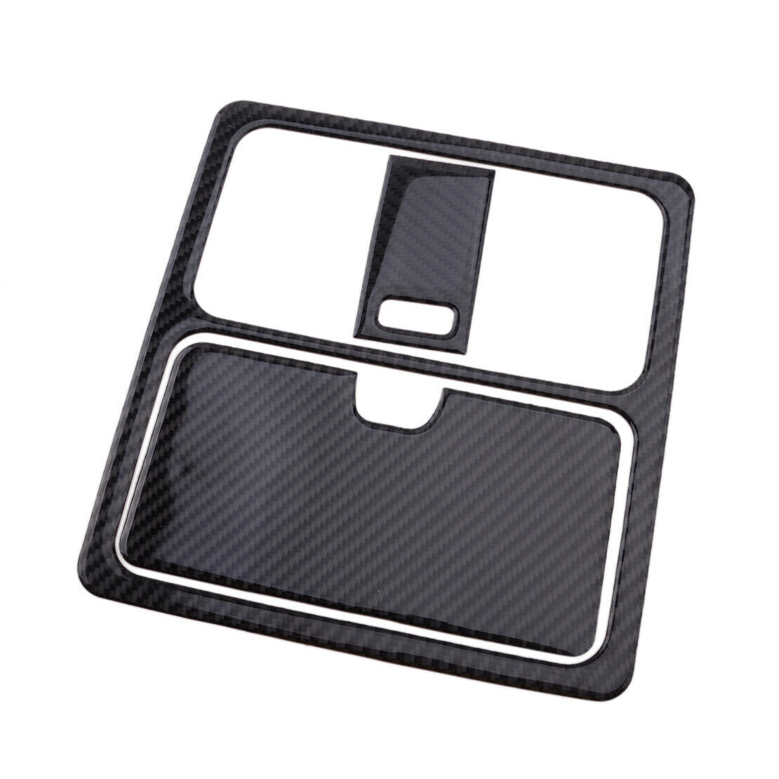 Inner Hard Cap Reading Light Lamp Carbon Fiber Cover Trim Fit For 350Z 2006-2009