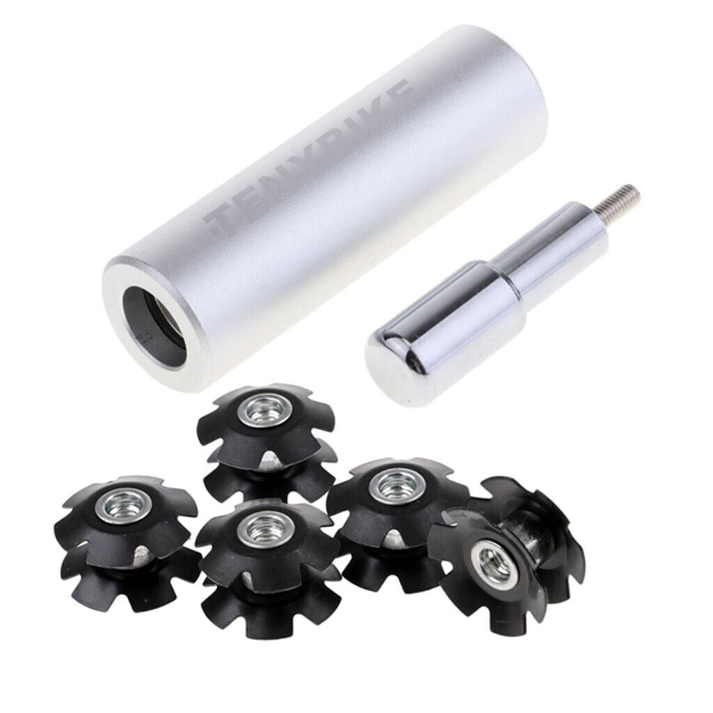 Bike Fork Headset Installer 1-1/8'' Star Nut Steer Crown Race Setter Washer