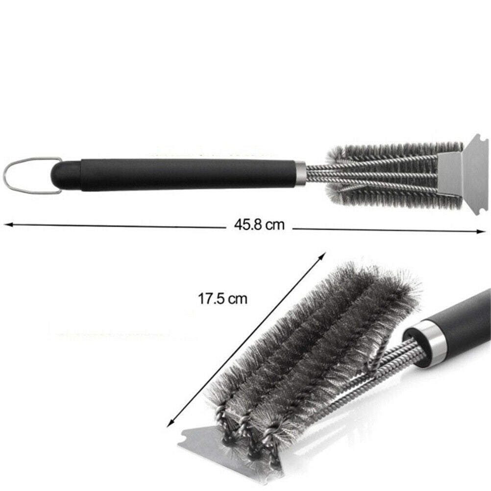 Grill Brush and Scraper Best BBQ Cleaner Perfect Tools for All Grill TypesBDDD