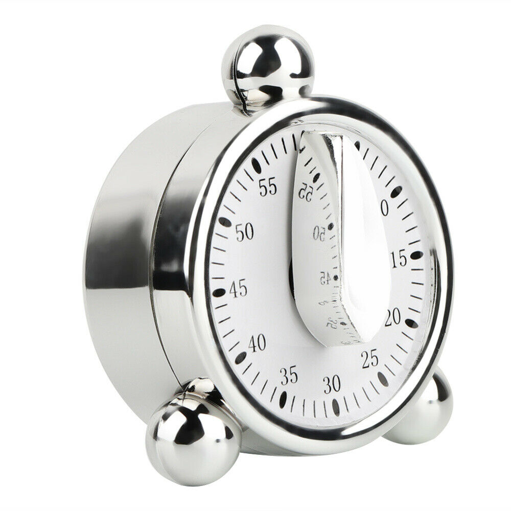 Portable 60 minutes Kitchen Mechanical Timer Cooking Reminders Alarm Clock NEW