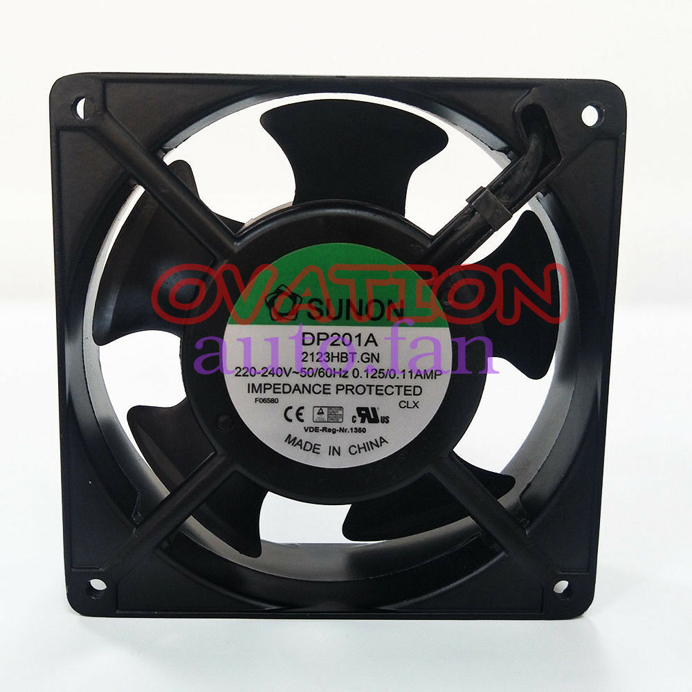 For SUNON DP201A 2123HBT.GN Aluminum frame cooling fan 220V 20/19W 120*120*38MM