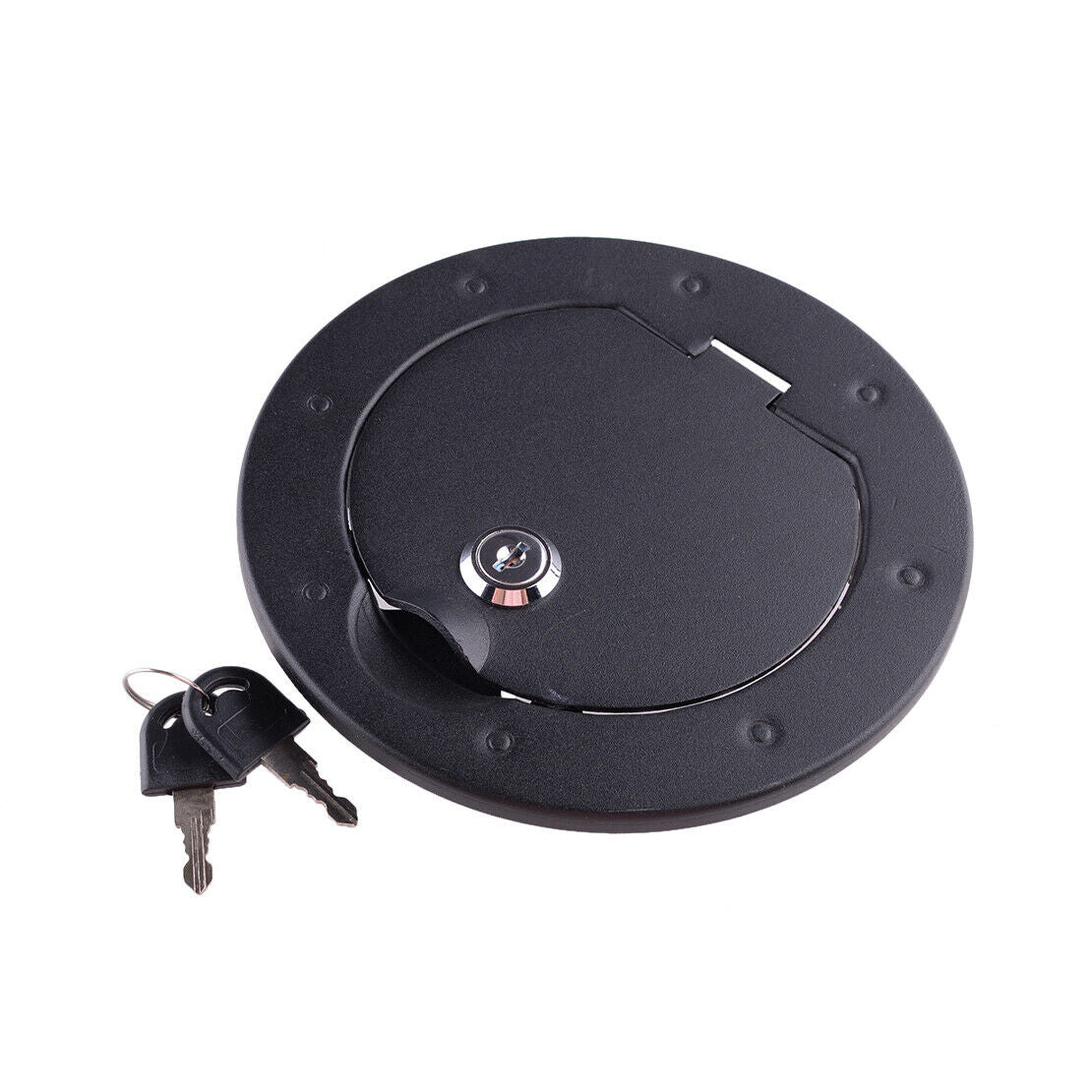 Fuel Filler Gas Tank Cap Cover w/Keys fit for Jeep Wrangler TJ 2007-2016/2017